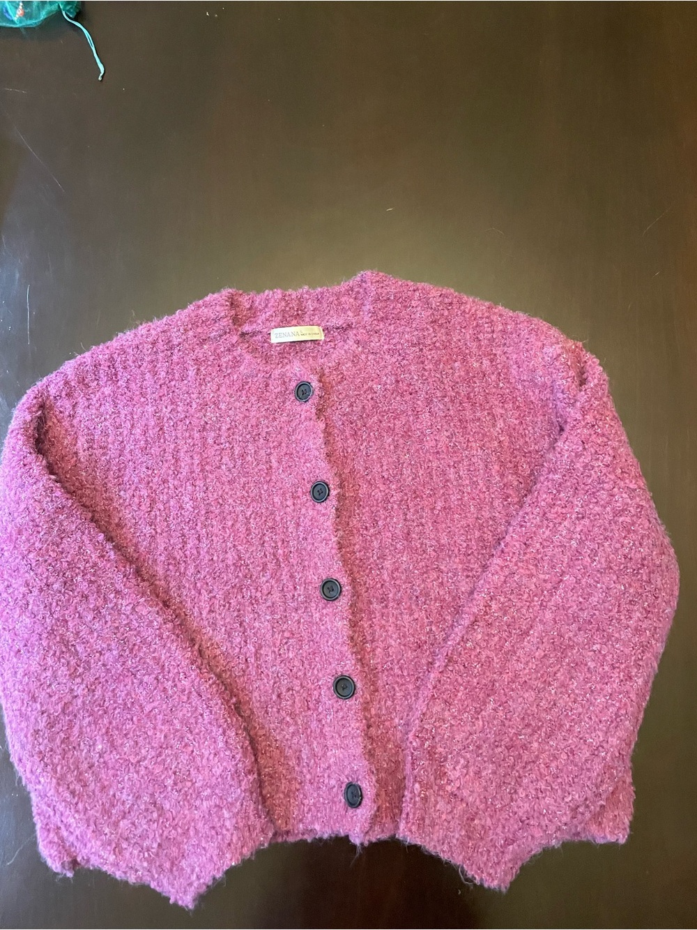 Zenana Button up Sweater. NWOT